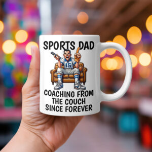 sports dad, fathers day mug, fathers day gift