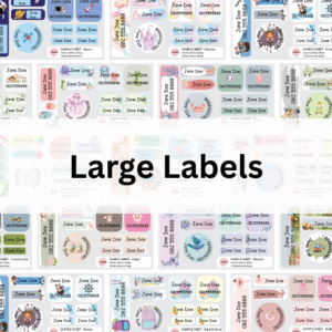 School Labels, Large School Labels