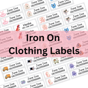 Iron On Clothing Labels