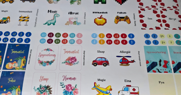 custom sticker printing ZA, sticker printing South Africa, product labels, vinyl stickers, promotional stickers, custom labels